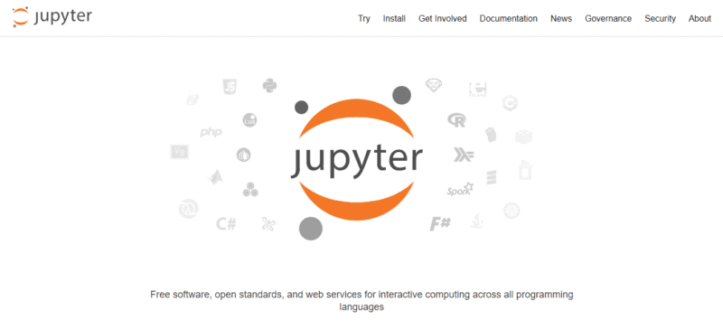 Outil de science des données Jupyter